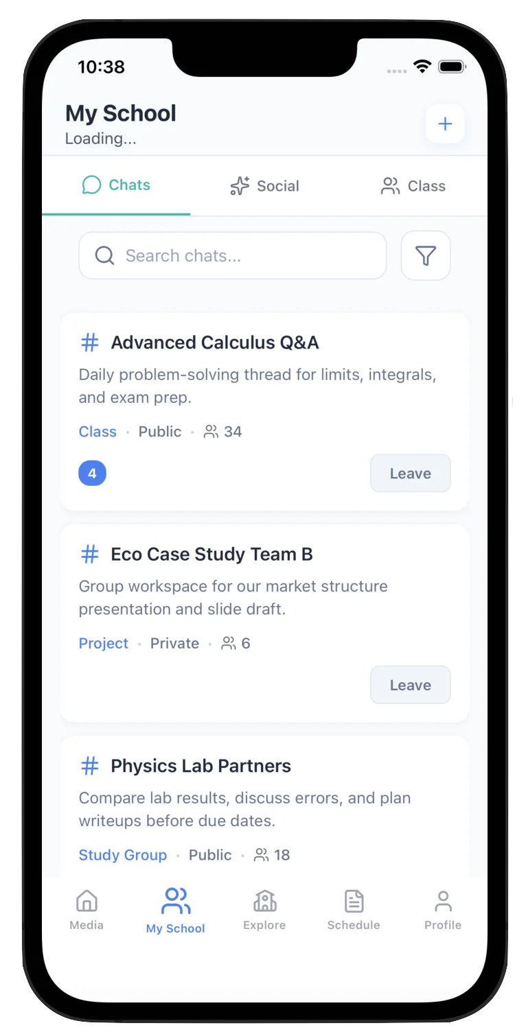 My School Tab - Class Connect App